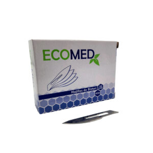 HOJILLA DE BISTURI QUIRURGICO - NRO 24 - ECOMED - CAJA X 100 UND