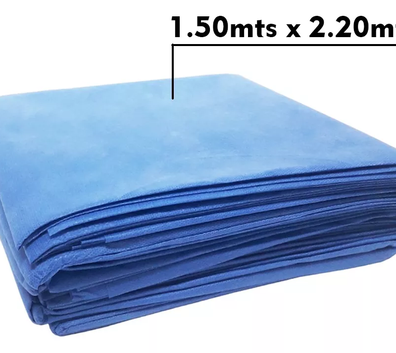 SABANA CAMILLA 40GRS - ECOMED - TELA SMS - PAQ X 10 UND