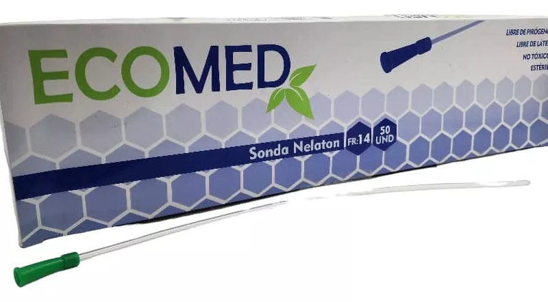 SONDAS DE NELATON - 14 FR - ECOMED - CAJA X 50 UND ( E )