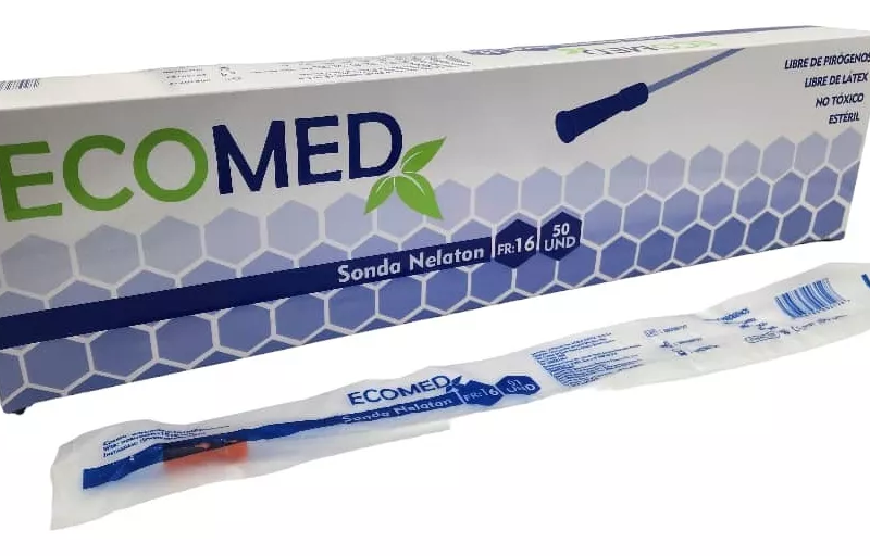 SONDAS DE NELATON - 16 FR - ECOMED - CAJA X 50 UND ( E )