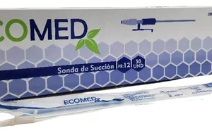 SONDAS DE SUCCION - 12 FR - ECOMED - CAJA X 50 UND ( E )