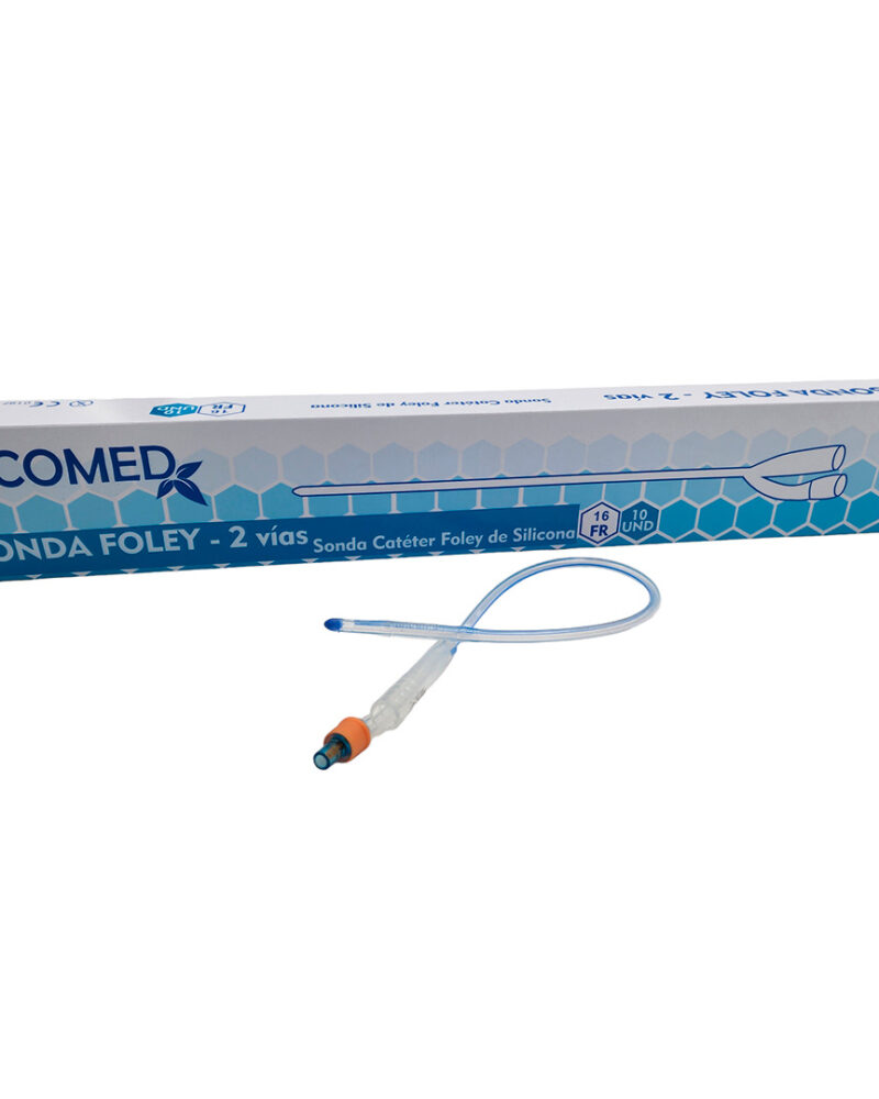 SONDAS FOLEY DE SILICONE - 2 VIAS 16 FR - ECOMED - UNIDAD ( E )