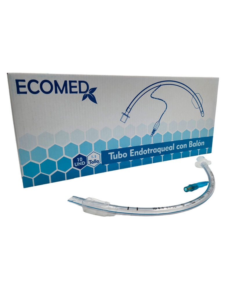 TUBO ENDOTRAQUEAL CON BALON - ECOMED - TALLA 6.5 - UNIDAD