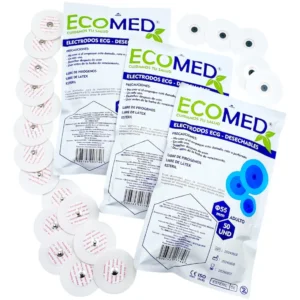 ELECTRODO ECG - PARA ADULTO - ECOMED - BULTO X 40 PAQUETES (2.000 UND)